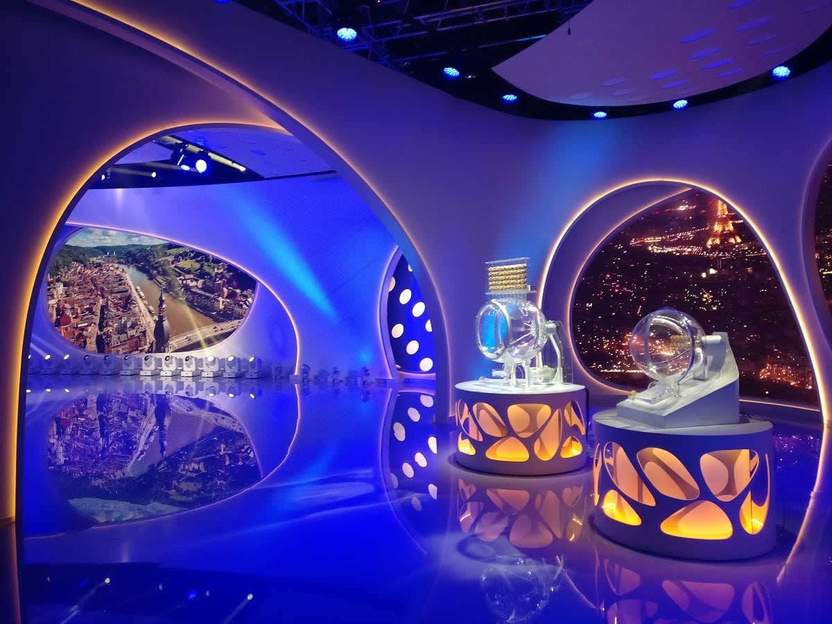 Plateau en place avec les boules