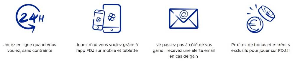 <strong>❌ Sans connexion internet, impossible de participer au prochain tirage de l’Euro million.</strong>  Assurez-vous d'avoir une bonne connexion lorsque vous désirez jouer pour ne pas rater un tirage. Évidemment, si vous repérez un Point de Vente proche de chez vous, vous pourrez toujours y remplir une grille.