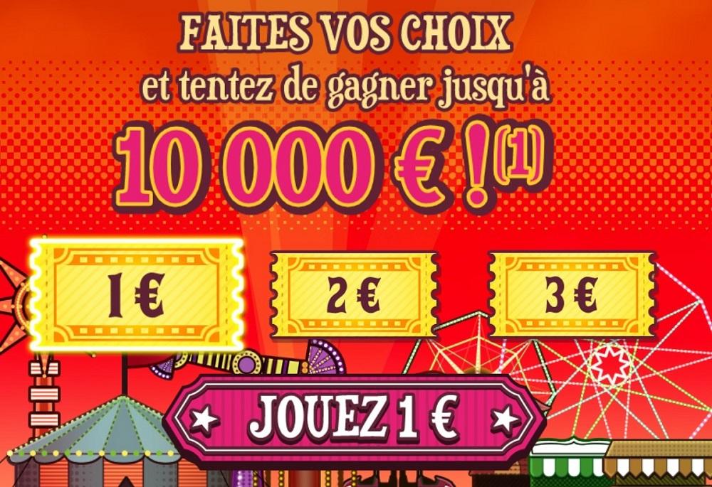jouer à Lucky Pack pour 1€, 2€ ou 3€