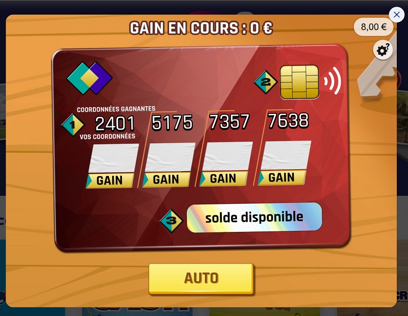 Ticket à gratter Lucky Pass FDJ disponible sur FDJ.fr.