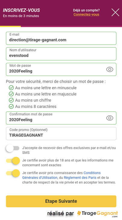 : <strong>Effectuez votre premier pari et recevez 50€ en paris gratuits</strong> , en plus du bonus combiné.