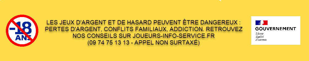 jeu responsable : message des joueurs info service