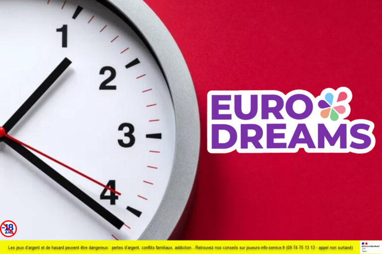 EuroDreams : à quelle heure est-il possible de jouer ? Consultez les horaires d'avril 2025.