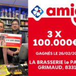 Un gain exceptionnel à Amigo : 125 000 € remportés à Saint-Germain