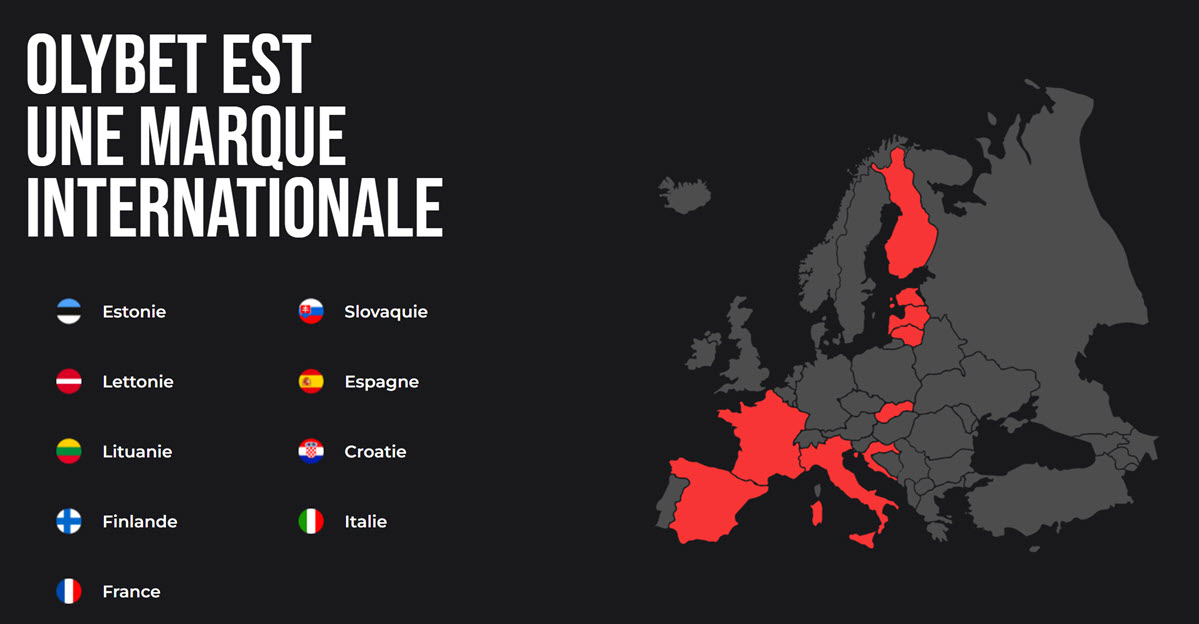 Des bonus, des événements captivants et du cashback sont prévus chez Olybet.
