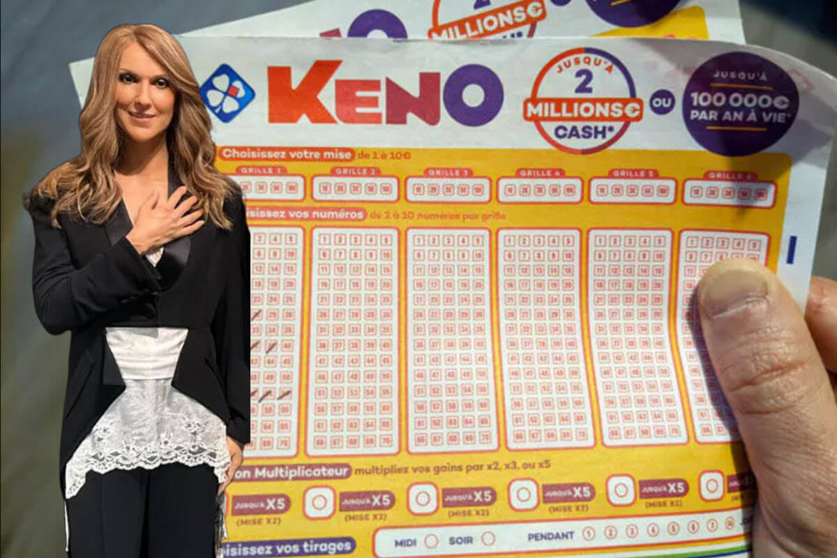 Keno FDJ : une joueuse rafle un million d’euros en s’inspirant de la vie de Céline Dion.