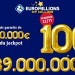 EuroMillions : méga jackpot de 189 millions d'euros et 100 gagnants, un chiffre sans précédent en 20 ans !