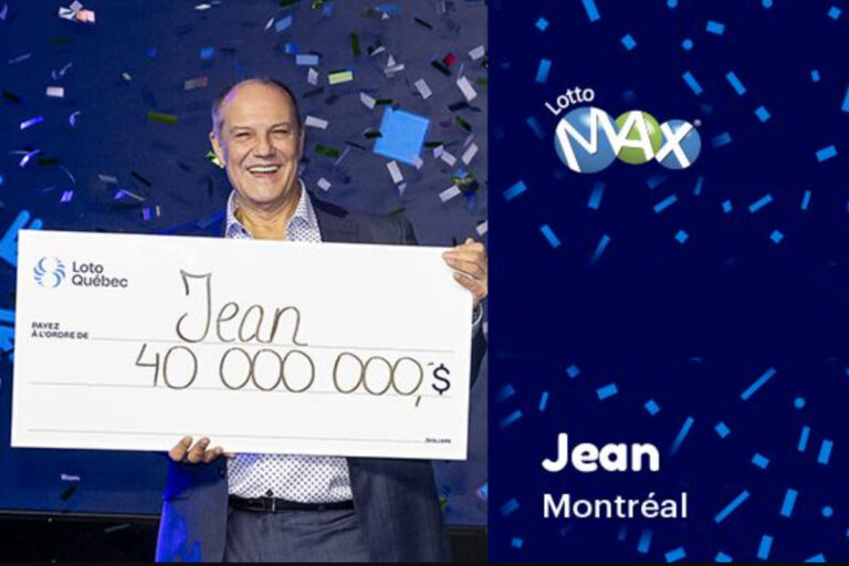 Le Lotto Max a souri à un Québécois qui a touché 40 millions de dollars et a décidé de s'acheter une pizza.