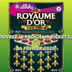 qui permet d’ajouter 2 niveaux de gains aux niveaux déjà en place. Ainsi, vos probabilités de gagner seront multipliées, passant de 8% pour un ticket simple à 25% pour un ticket avec