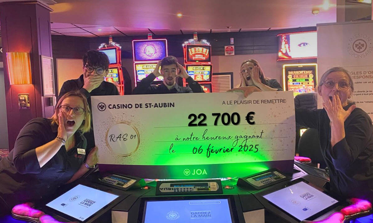 Le gagnant de la roulette anglaise a doublé sa mise.