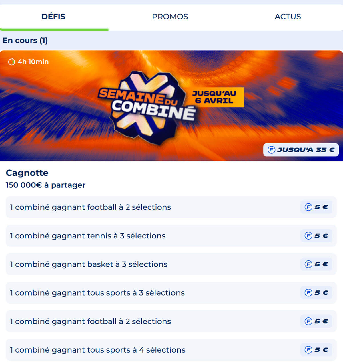 Freebets Parions Sport : découvrez la liste des offres d'avril 2025