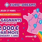 Tirage exceptionnel EuroDreams : pour chaque grille achetée, une grille gratuite offerte aujourd'hui.