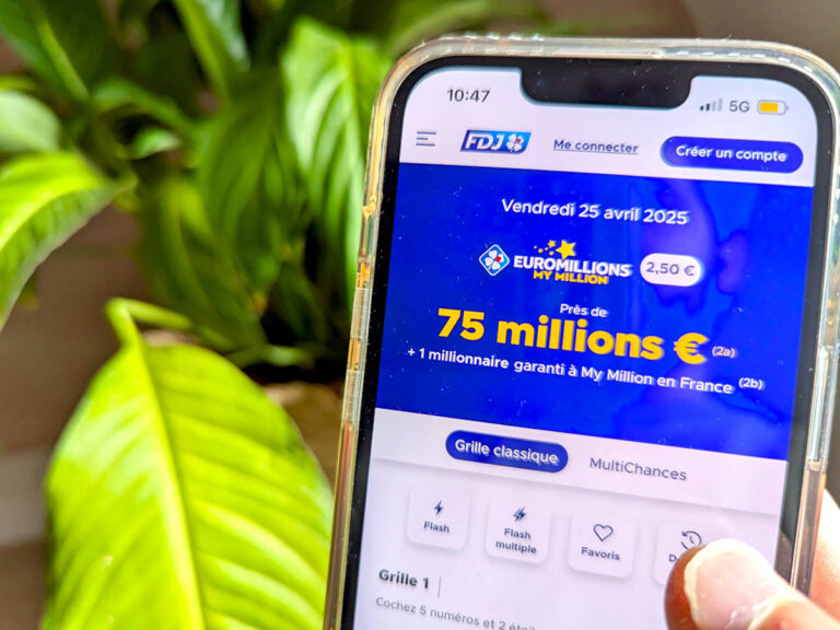 Résultats EuroMillions FDJ du 25 avril 2025 : un jackpot atteint 75 millions d'euros, consultez nos pronostics !